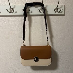 Kate Spade Brown and Cream Bag